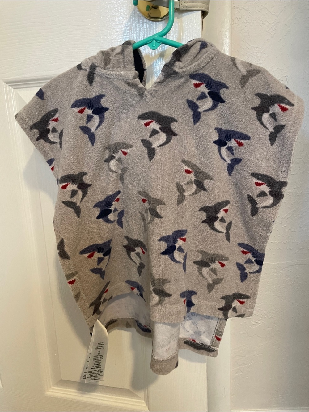 Pottery Barn Kids Navy Baby Tee with White Label